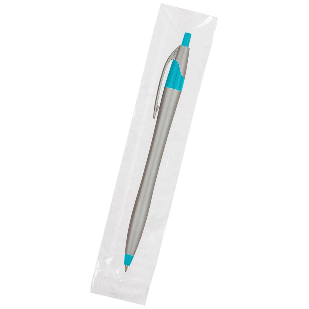 Hit Silver/Light Blue Dart Pen