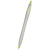 Hit Silver/Lime Green Dart Pen