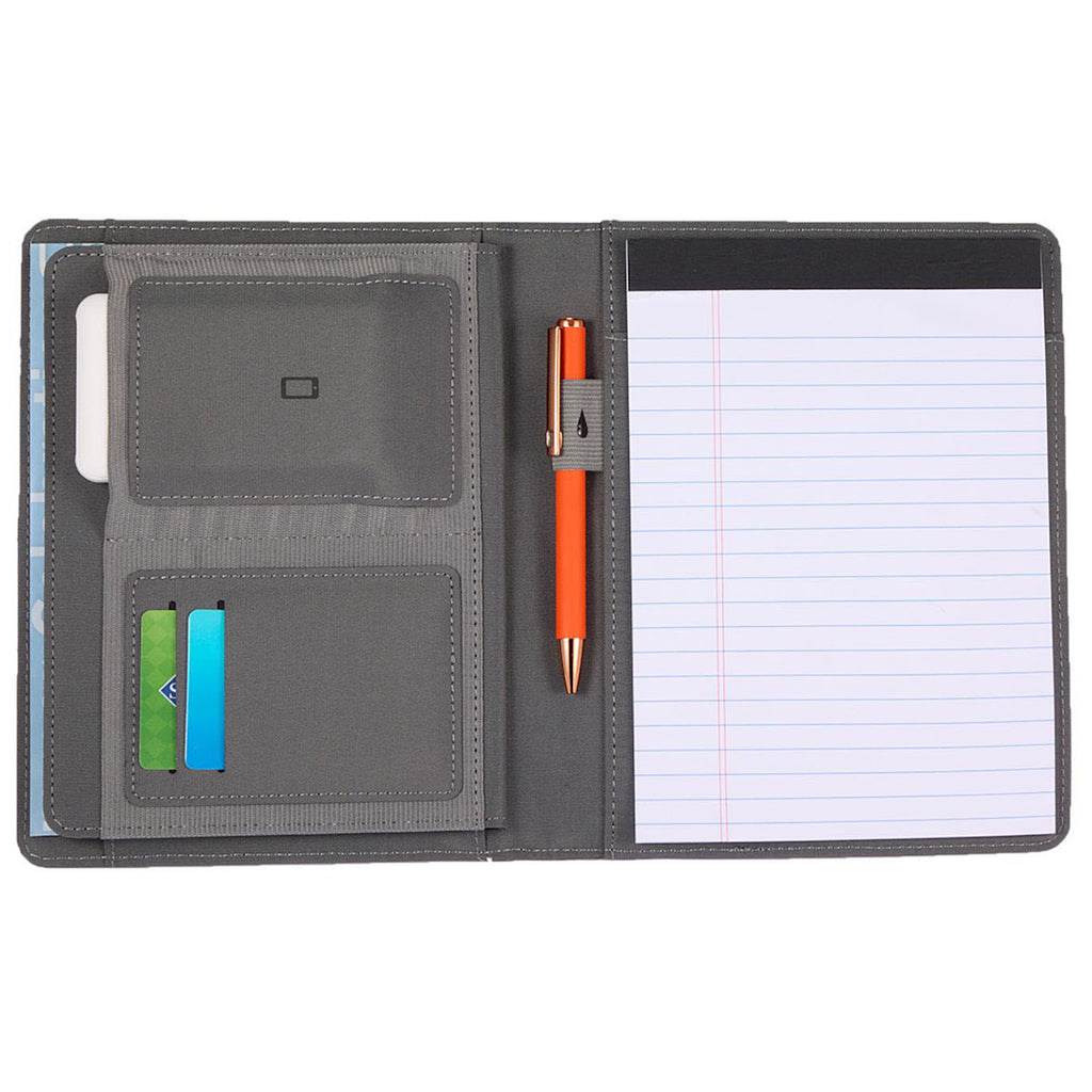 Leed's Grey Puffer Jr. Writing Pad with FSC Recycled Paper