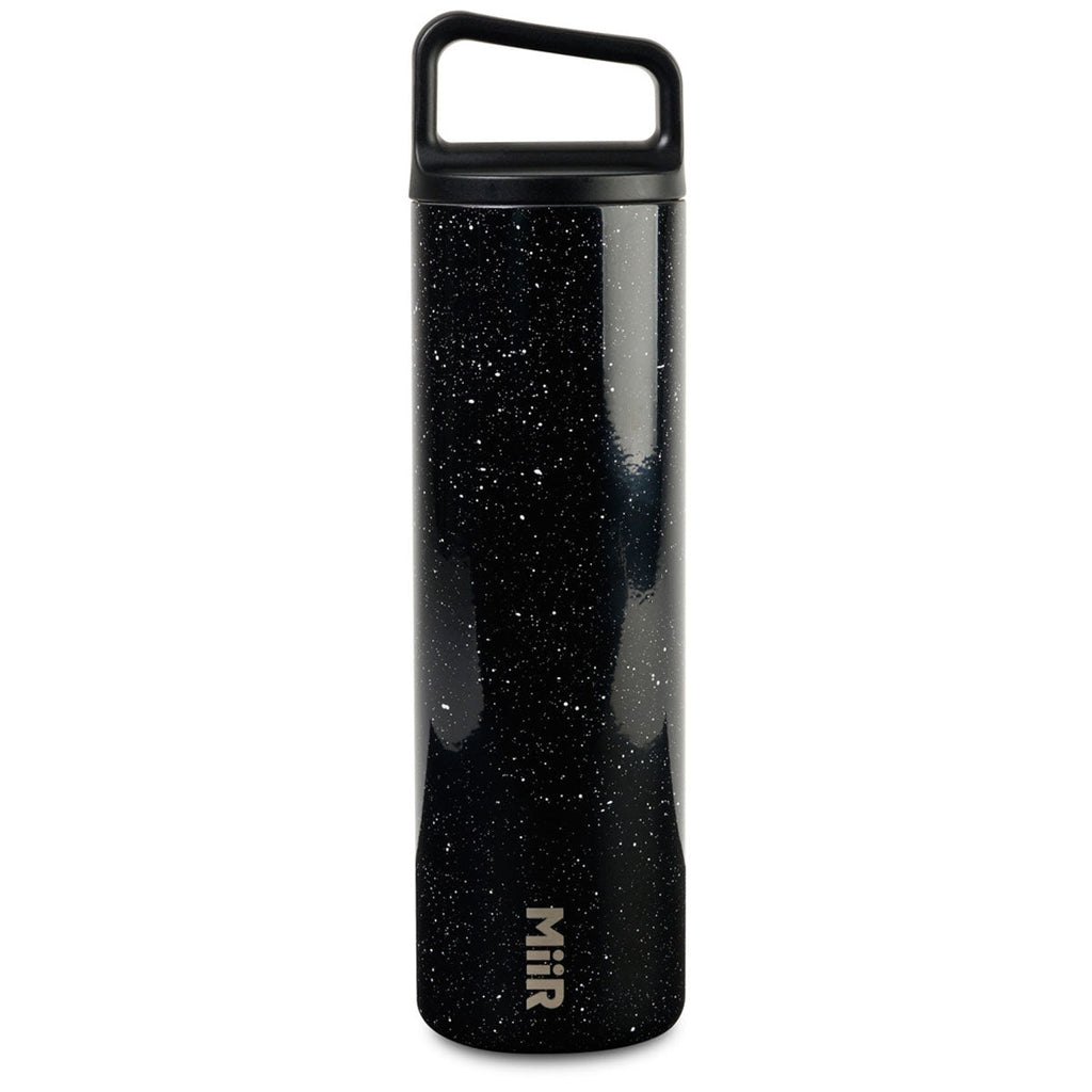 48-Hour MiiR Black Speckle Vacuum Insulated Wide Mouth 20 oz Bottle