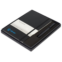 Moleskine Black Hard Cover Large 12-Month Weekly 2025 Planner and GO Pen Gift Set