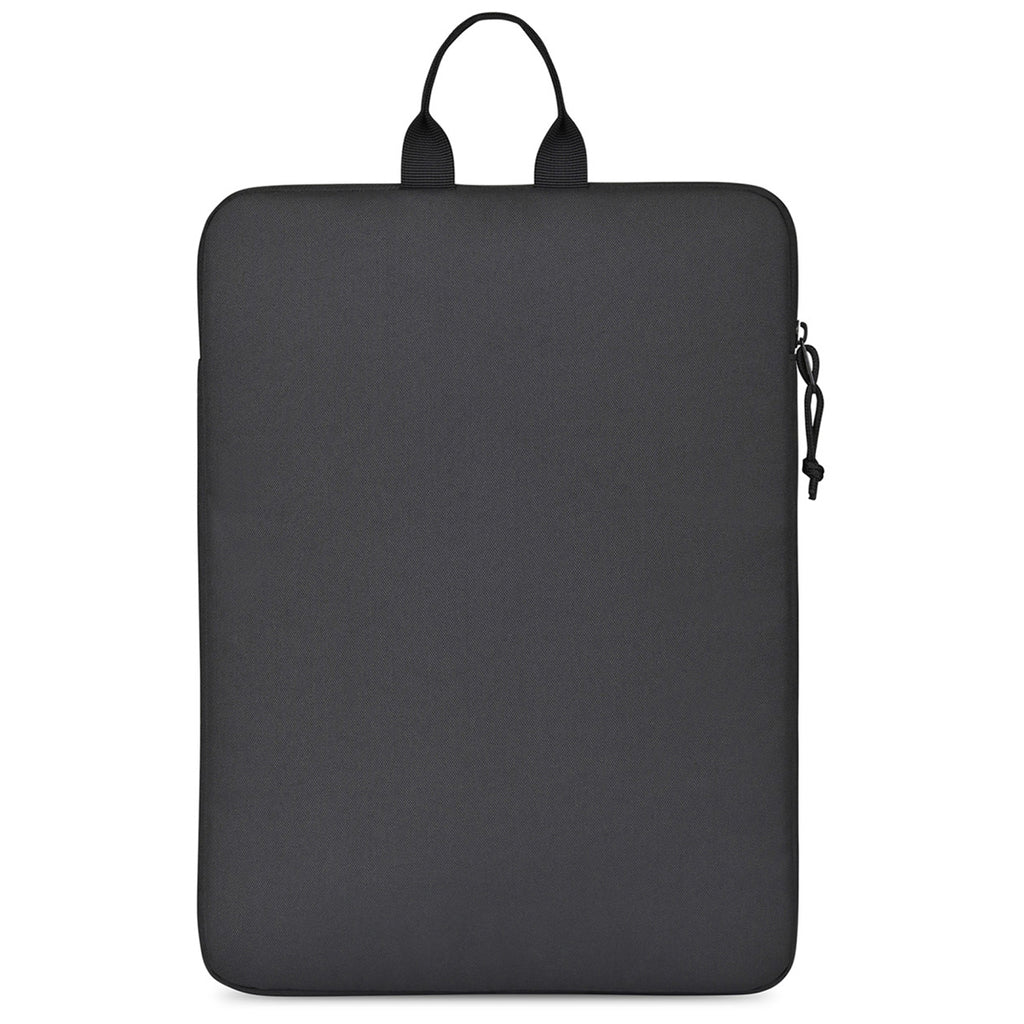 Gemline Black Renew rPET 16 " Laptop Sleeve