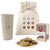 Gourmet Expressions Taupe Sip, Snack & Inspire Gift Set