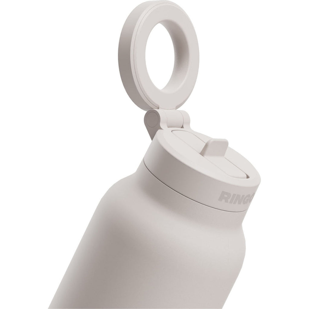 RINGO Ivory Pro Water Bottle with Magnetic Booster Ring - 32 Oz.