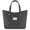 Crocs Black-White Classic Large Tote