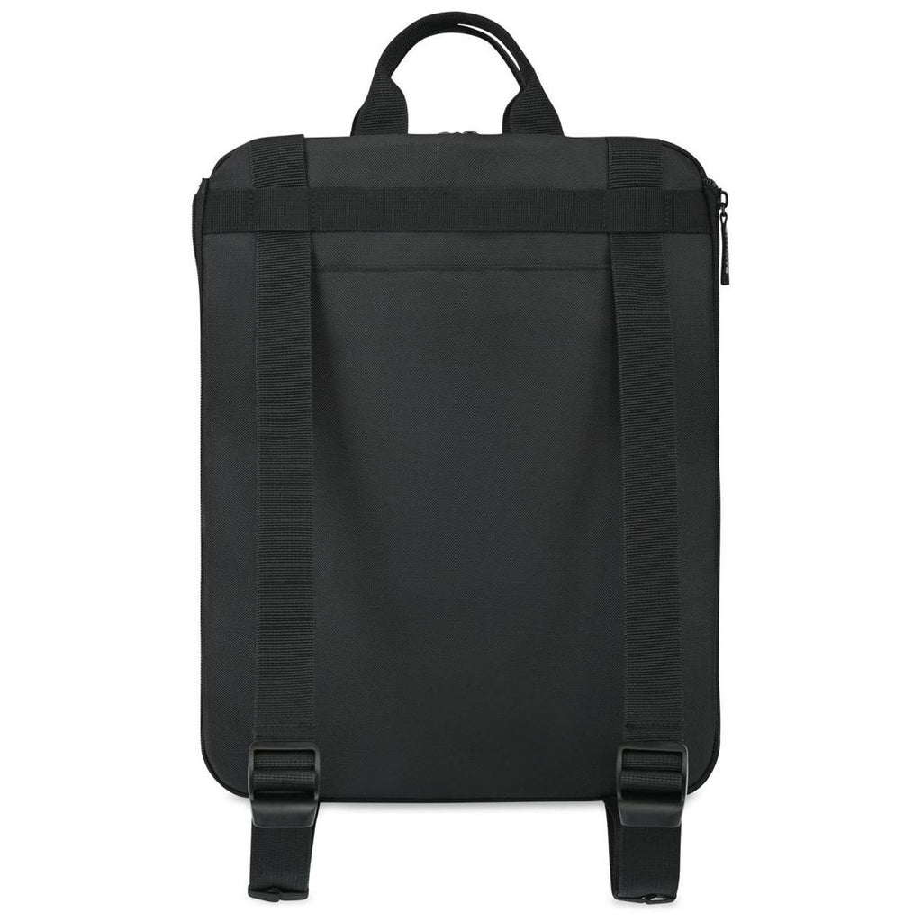 Samsonite Midnight Black Outline Pro Carry-On and Convertible Backpack Set