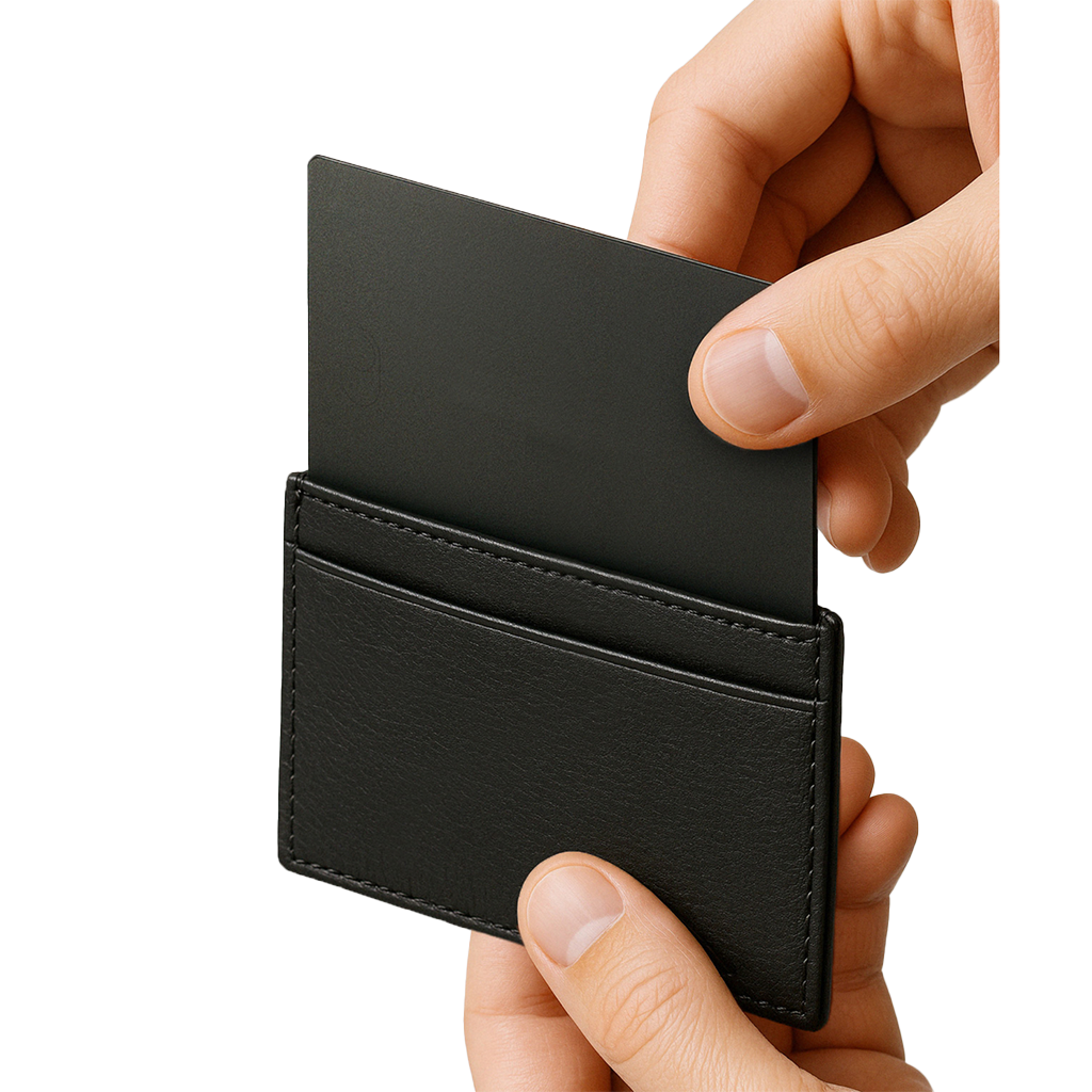 Native Union Black Find-It Card