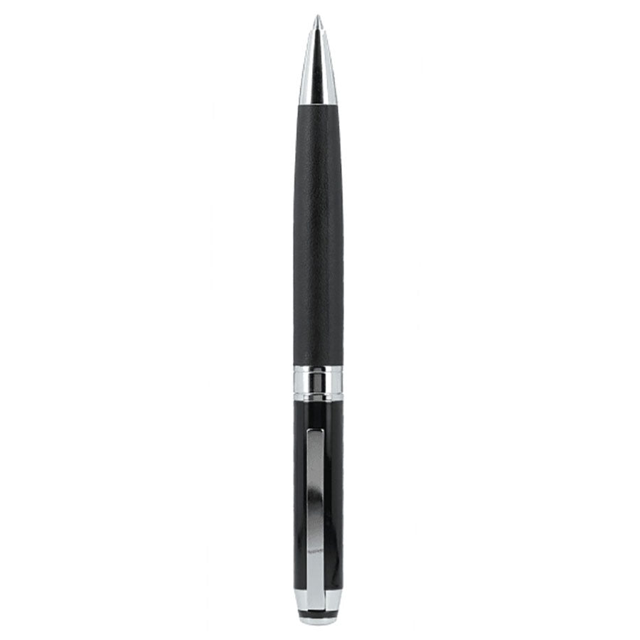 Leed's Black Hyde Recycled Brass Gel Ballpoint