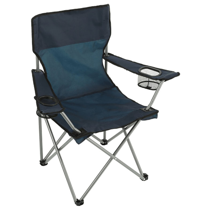 Leed's Navy Game Day Event Chair (300lb Capacity)