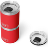 YETI Rescue Red Rambler 10 oz Stackable Lowball 2.0 with Durasip Ceramic Lining