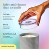 Lifelines Marble Flameless Candle Diffuser