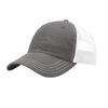 Richardson Charcoal/White Garment Washed Trucker