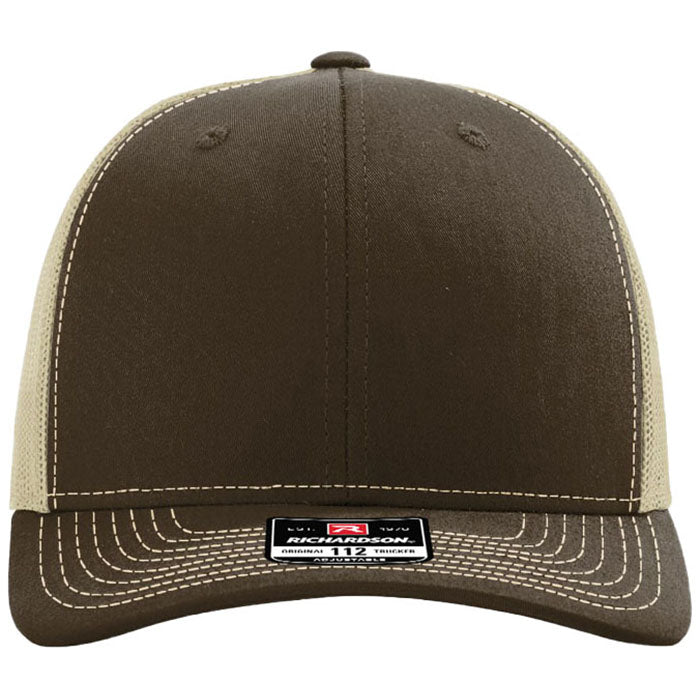 Richardson Brown/Khaki Trucker Cap