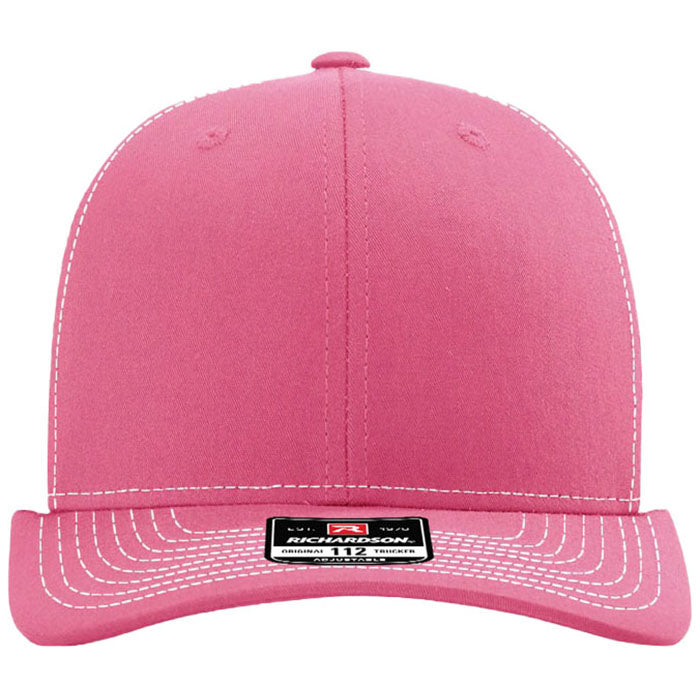 Richardson Hot Pink/White Trucker Cap