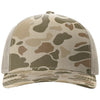 Richardson Harvest Duck Camo/Light Tan Printed Five-Panel Trucker