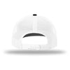Richardson Black/White 112+ R-Flex Adjustable Trucker