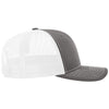 Richardson Charcoal/White 112+ R-Flex Adjustable Trucker