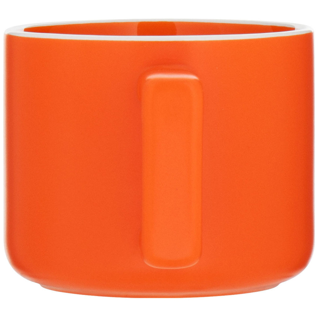 ETS Express Matte Orange Helio 12oz Ceramic Mug