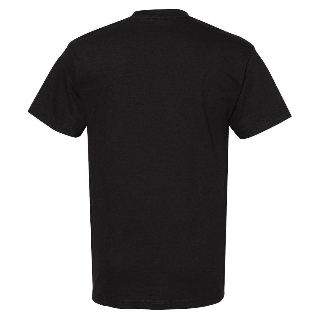 American Apparel Unisex Black Heavyweight Cotton Tee