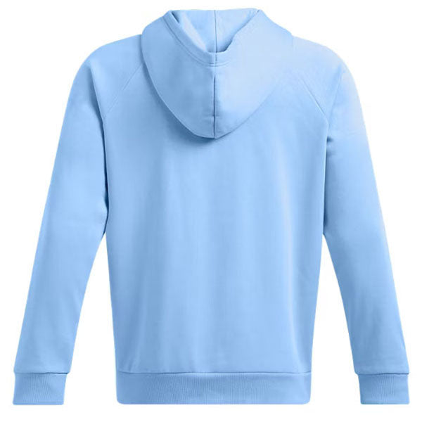 Under Armour Men's Horizon Blue/White Rival Fleece Full Zip Hoodie
