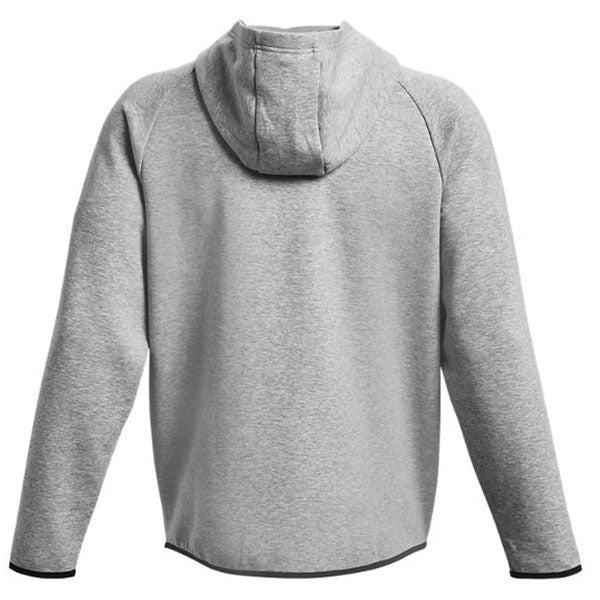 Under Armour Men's Mod Grey/Black Unstoppable Fleece Hoodie