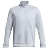 Under Armour Men's Steel/White Storm Sweaterfleece 1/4 Zip
