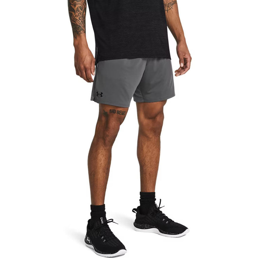 Under Armour Men's Castlerock/Castlerock/Black Tech Vent 7" Shorts