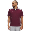 Under Armour Men's Maroon/Mod Grey/White Motivate 3.0 Short Sleeve