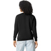 Comfort Colors Unisex Black Lightweight Cotton Crewneck Sweatshirt