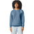 Comfort Colors Unisex Blue Jean Lightweight Cotton Crewneck Sweatshirt