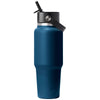 48-Hour Hydro Flask Indigo Travel Bottle with Flex Straw Cap 32oz