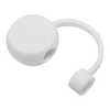 Leed's Recycled White Silicone Straw Cap