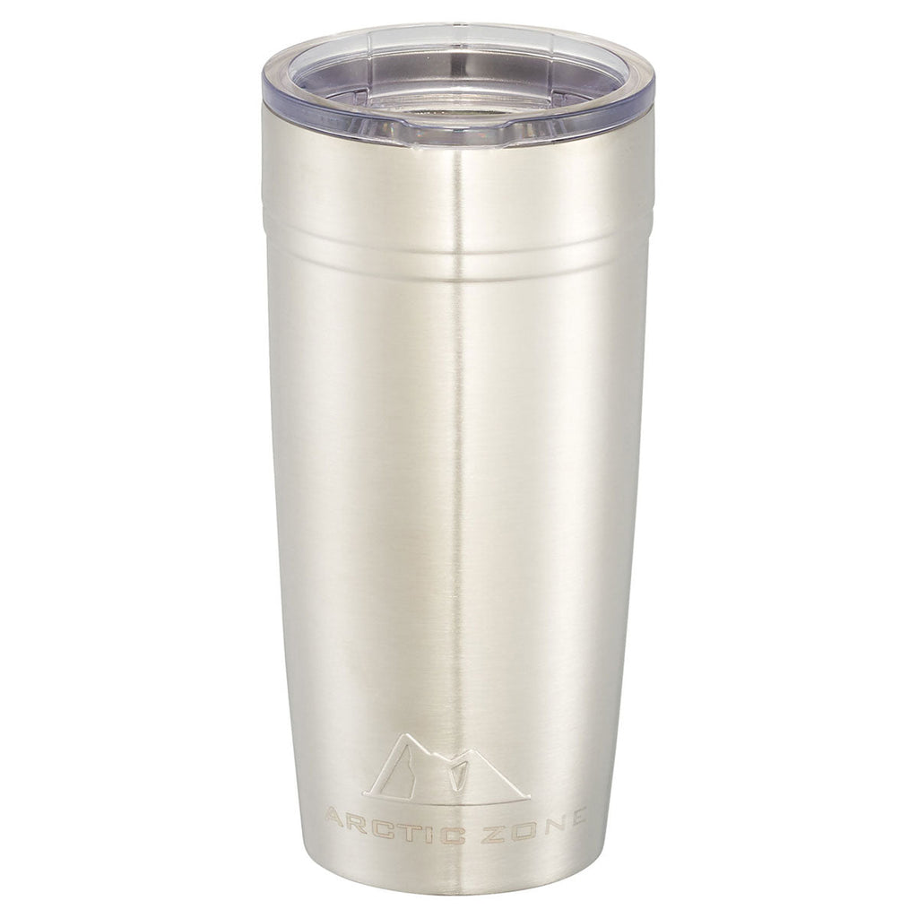 48-Hour Arctic Zone Silver Titan Thermal HP Copper Tumbler 20oz