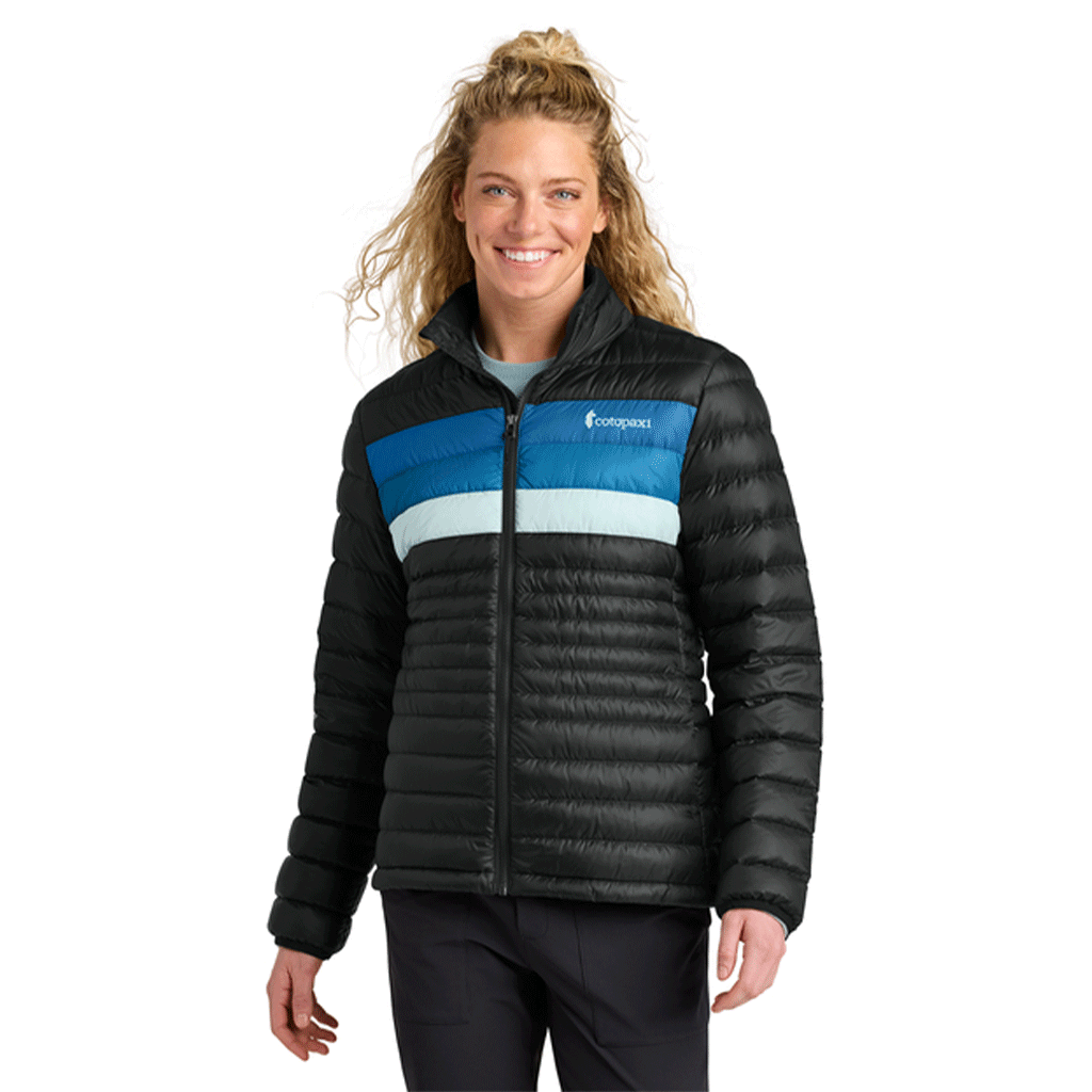 Cotopaxi Women's Black/Atlantic Fuego Down Jacket