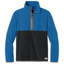 Cotopaxi Men's Atlantic/Black Amado 1/2-Zip Fleece