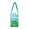 Gemline Kelly Green-Pattern Vita Laminated Recycled Shopper