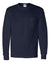 Gildan Unisex Navy Ultra Cotton Long-Sleeve Pocket T-Shirt