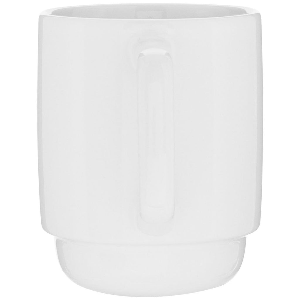 ETS Express White Olly 16oz Stackable Ceramic Mug
