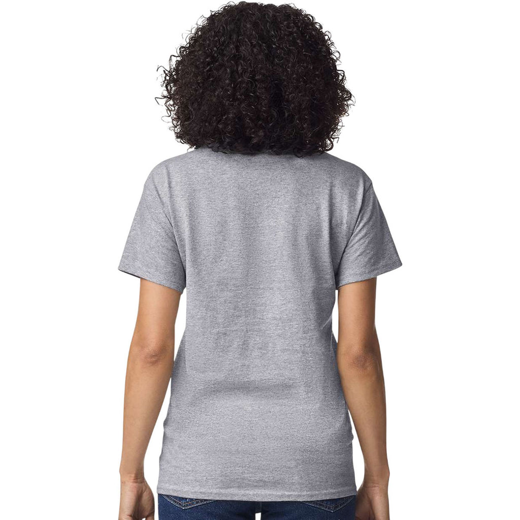 Gildan Men's Sport Grey Ultra Cotton 6 oz. T-Shirt