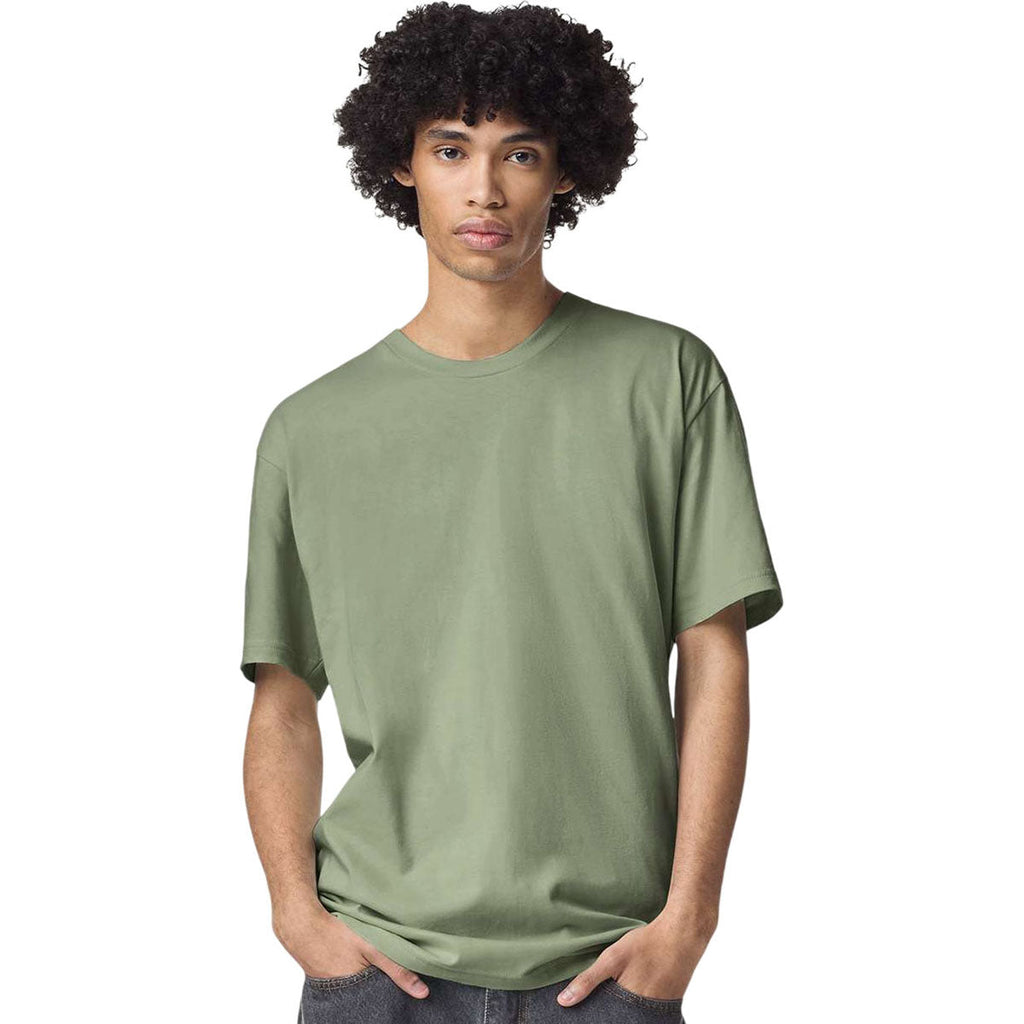 American Apparel Unisex Sage Fine Jersey Short-Sleeve T-Shirt