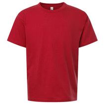 American Apparel Youth Red Fine Jersey Tee