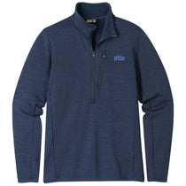 Stio Men's Mountain Shadow Heather Glide Power Stretch Half Zip