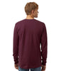 Tultex Unisex Burgundy Fine Jersey Long Sleeve T-Shirt