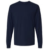 Tultex Unisex Navy Fine Jersey Long Sleeve T-Shirt