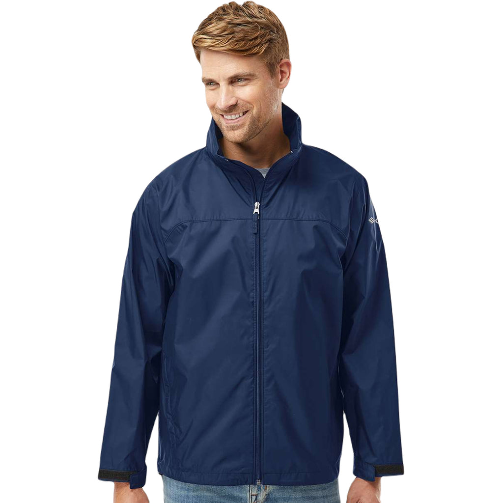 Columbia Men's Collegiate Navy Glennaker Lake Rain Jacket