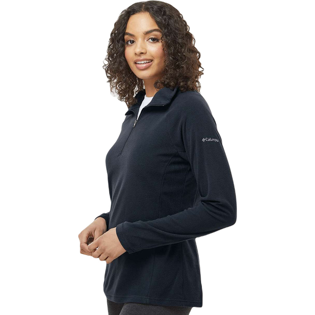 Columbia Women's Black Glacial IV Half-Zip Fleece Pullover