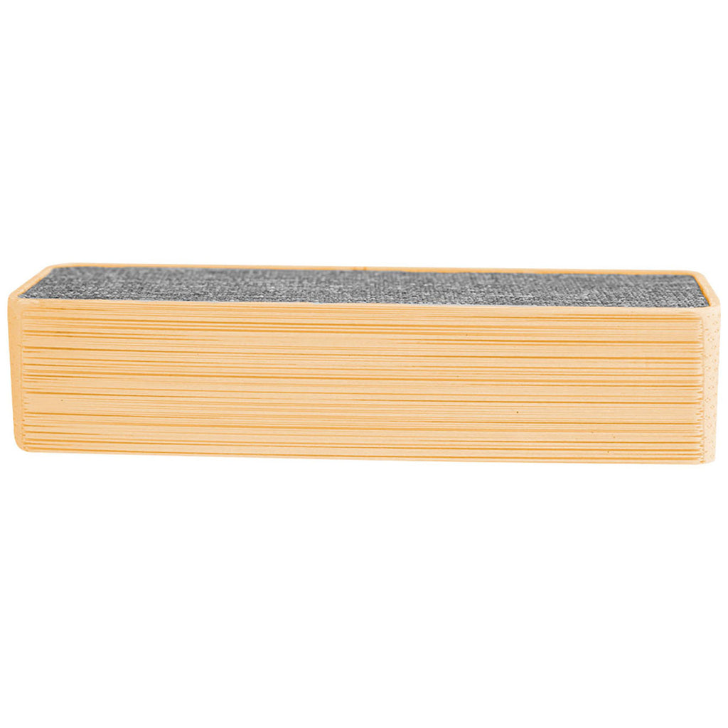 Hit Grey with Bamboo 2,200 mah Bamboo & rPET Power Bank