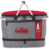 Koozie Red Collapsible Jumbo Picnic Basket