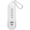 Hit White Rechargeable Power Bank With Fan & Flashlight