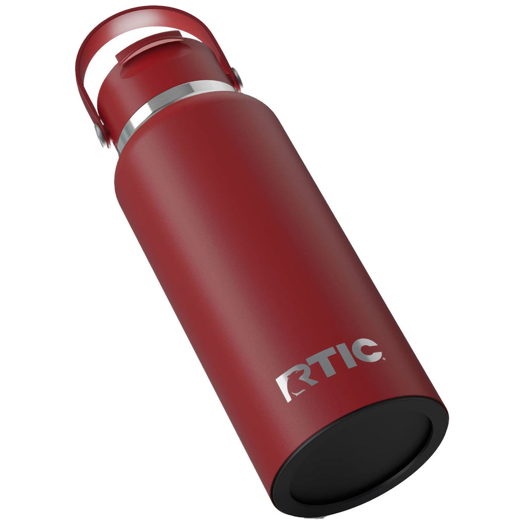 RTIC Black Cherry 32oz Outback Bottle